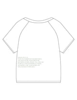 The Kids Tee - White - Bali Beach Co - Center Chest & Back Stacked - Printed - Full Color