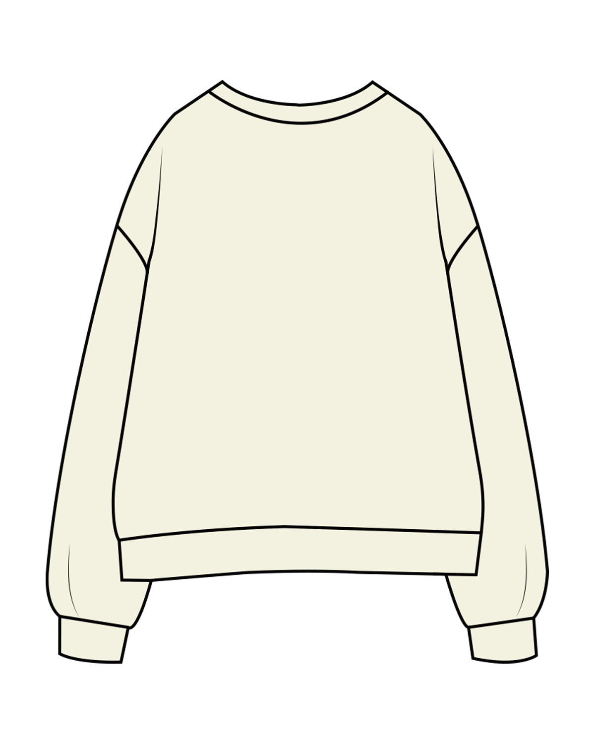 The Womens Crewneck - Butter - AA Associates - Center Chest & Right Sleeve - Embroidered - Navy
