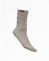 The Daily Pilates Slouch Sock - Oat Milk