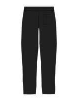 The Straight Leg Sweatpant - Black - Dose - Left Leg "DOSE" - Printed - White