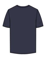 The Mens Tee - Midnight - Zenwise - Left Chest Stacked - Printed - White
