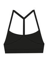 The Basic Bra - Black - Pineda Fitness LLC - Center Chest - Printed - Full Color