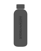 The Water Bottle - Charcoal - Instaphysiques - Center - Tone on Tone