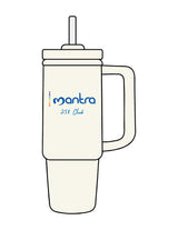 The Tumbler Cup - Off White - Mantra - Center Body Stacked - Printed - Full Color