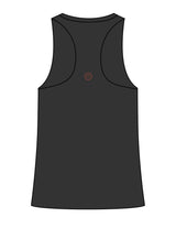 The Womens Full Length Tank - Black - Fit Results - Center Chest & Center Back - Full Color