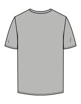 The Mens Tee - Heather - Lagree Red - Chest Stacked - Printed - Red