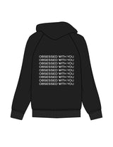 The Womens Zip Hoodie - Black - Rise Lagree - Left Chest "SUN" & Back Stacked - Printed - White