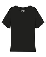 The Baby Tee - Black - Club - Front Round 700 Stacked & Back Neckline Stackled - Full Color