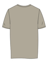 The Womens Tee - Eucalyptus - Facial Collective - Left Chest - Printed - White