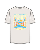 The Mens Tee - Bone - Blenders - Left Chest & Back "ENCINITAS" - Printed - Full Color