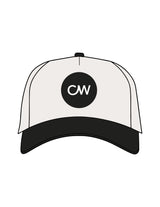 The Canvas Cap - Natural / Black - C Wickson - Center Crown Round - Printed - Full Color