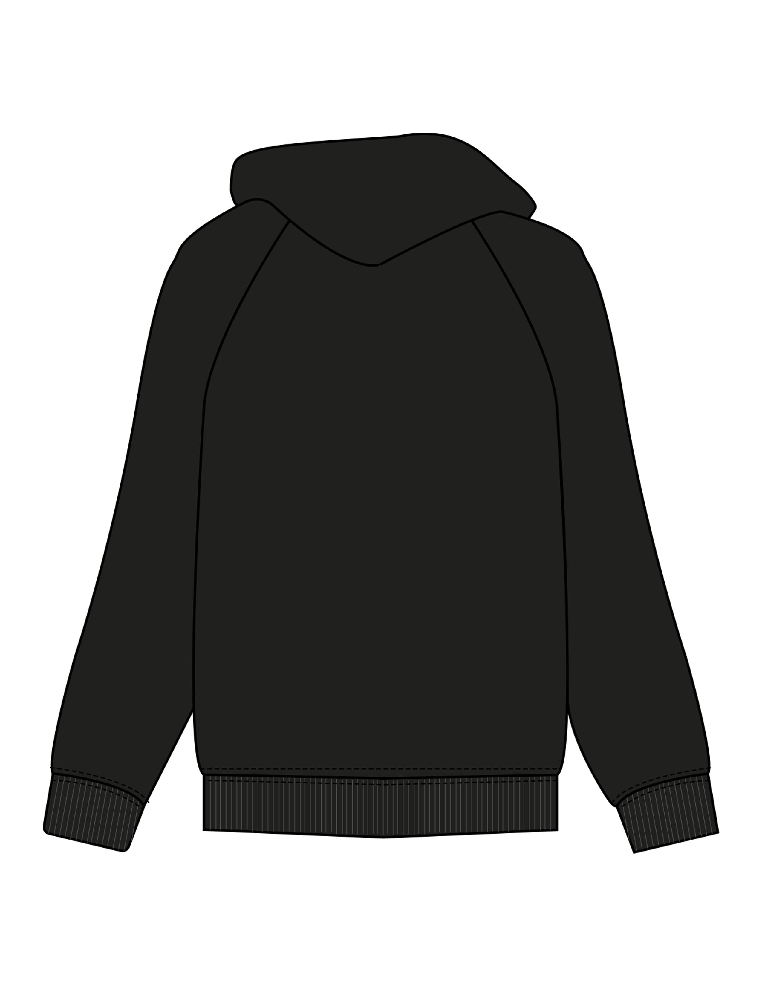 The Womens Zip Hoodie - Black - Saltvault Instructor - Left Chest & Bottom Right - Printed - White
