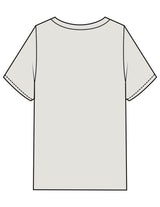 The Mens Heavyweight Tee - Washed Bone - Kinetic Pilates - Center Chest - Embroidered - Eucalyptus