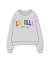 The Womens Crewneck - Heather - Platform - Center Chest - Printed - Full Color