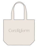 The Tote Bag - Natural - Core Reform - Center body - Printed - Tone on Tone