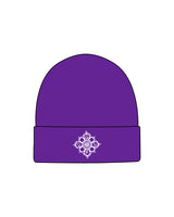 The Beanie - Purple  - Guru Tattoo - Center - Icon - White