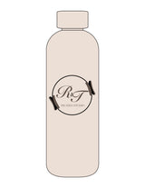 The Water Bottle - Latte - Rise and Tone - Center Body Logo - Printed - Full Color