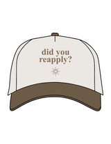 The Canvas Cap - Natural / Walnut - Rustic Roots Asthetics - Center Crown Stacked - Embroidered - Mocha