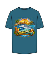 The Womens Tee - Atlantic - Blissful Bond - Left Chest Round - Back Full Center - Printed - Full Color