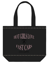The Tote Bag - Black - Platinum Pilates - Front Body Stacked - Printed - Full Color