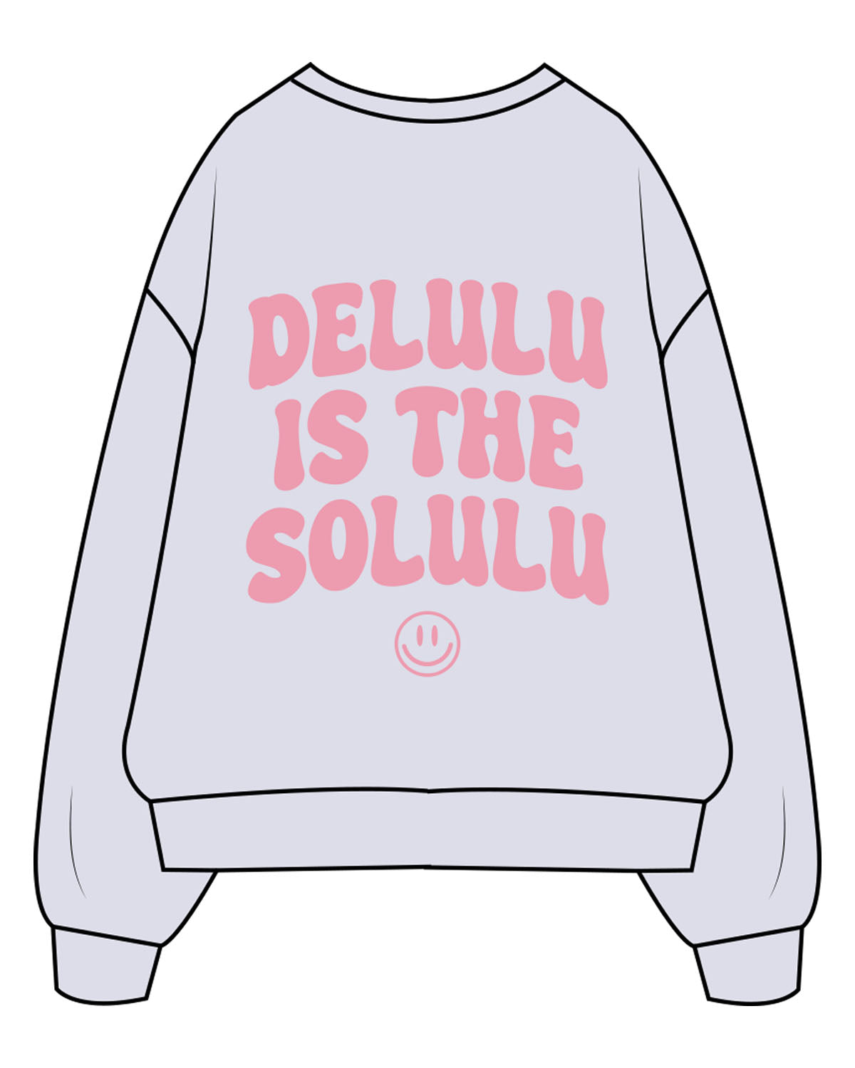 The Mens Crewneck - White Heather - Pura - Left Chest - Full Back - Printed - Full Color