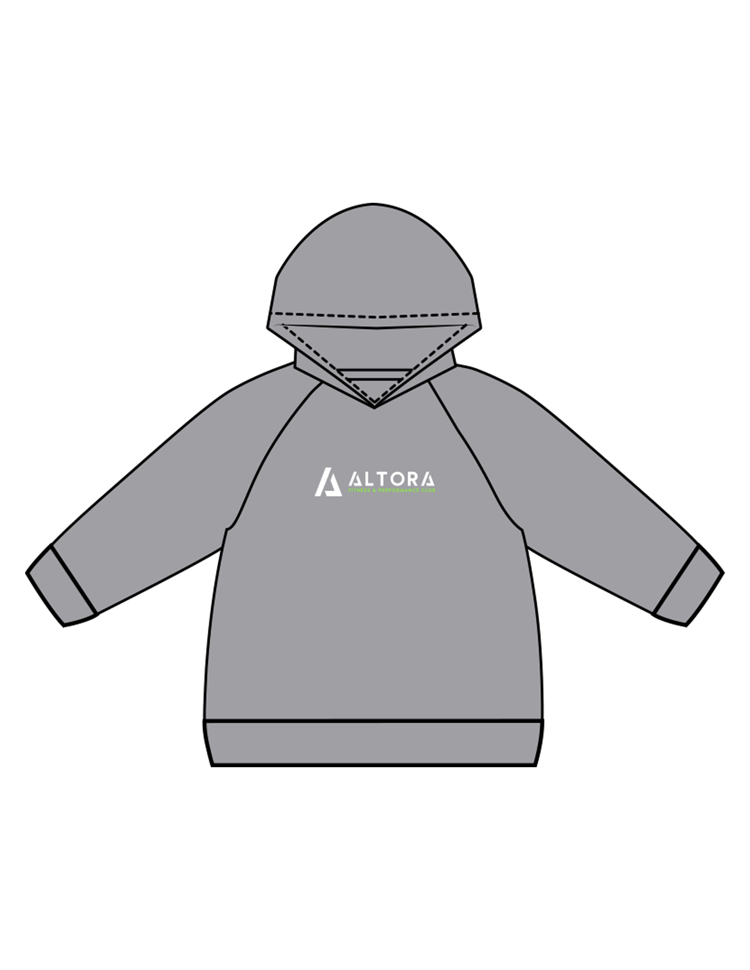 The Kids Hoodie - Heather - ALTORA - Center Chest - Printed - Full Color