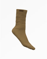 The Daily Pilates  Slouch Sock - Caramel