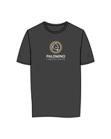 The Womens Tee - Charcoal - Palomino Labs - Center Chest & Center Back - Printed - Full Color