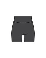 The Basic Short - Pebble - Core Collective - Back Waist - White