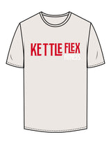 The Mens Tee - Bone - KettleFlex - Center Chest & Back Stacked - Printed - Full Color