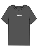 The Mens Heavyweight Tee - Coal Stone - Reiner Pump Systems - Center Chest & Back Stacked - Printed - White