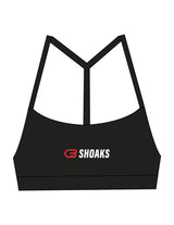 The Basic Bra - Black - Pineda Fitness LLC - Center Chest - Printed - Full Color
