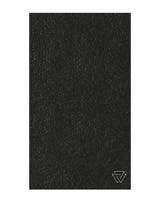 The Gym Towel - Black - Commit Fitness - Bottom Left Corner - Icon - White - Bag - Center - White