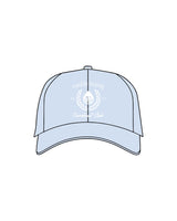 The Dad Hat - Light Blue - Rumble - Center Tear & Leaf - Back Fall Church - White