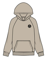 The Mens Heavyweight Hoodie - Eucalyptus - SWEATDREAMS - Left Chest & Back Stacked "ENCINITAS" - Printed - Black