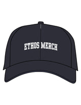 The Dad Hat - Navy - ETHOS Q3 PHOTOSHOOT - Center Crown - EMB - White