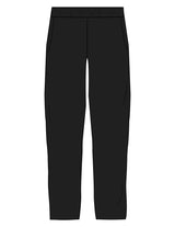 The Straight Leg Sweatpant - Black - The Stu - Back Pocket - EMB - Tone on Tone