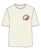The Womens Oversized Tee - Butter - Mind Body - Left Chest - Full Color