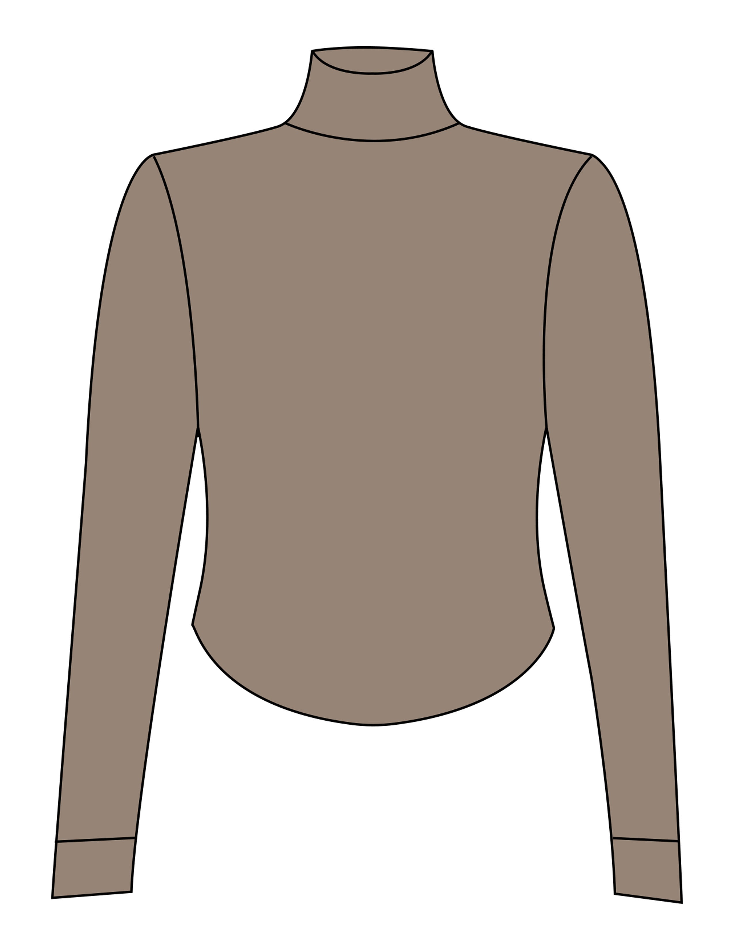 The 3/4 Crop Zip Jacket - Brown - Bare Pilates - Left Chest Stacked - Printed - Brown