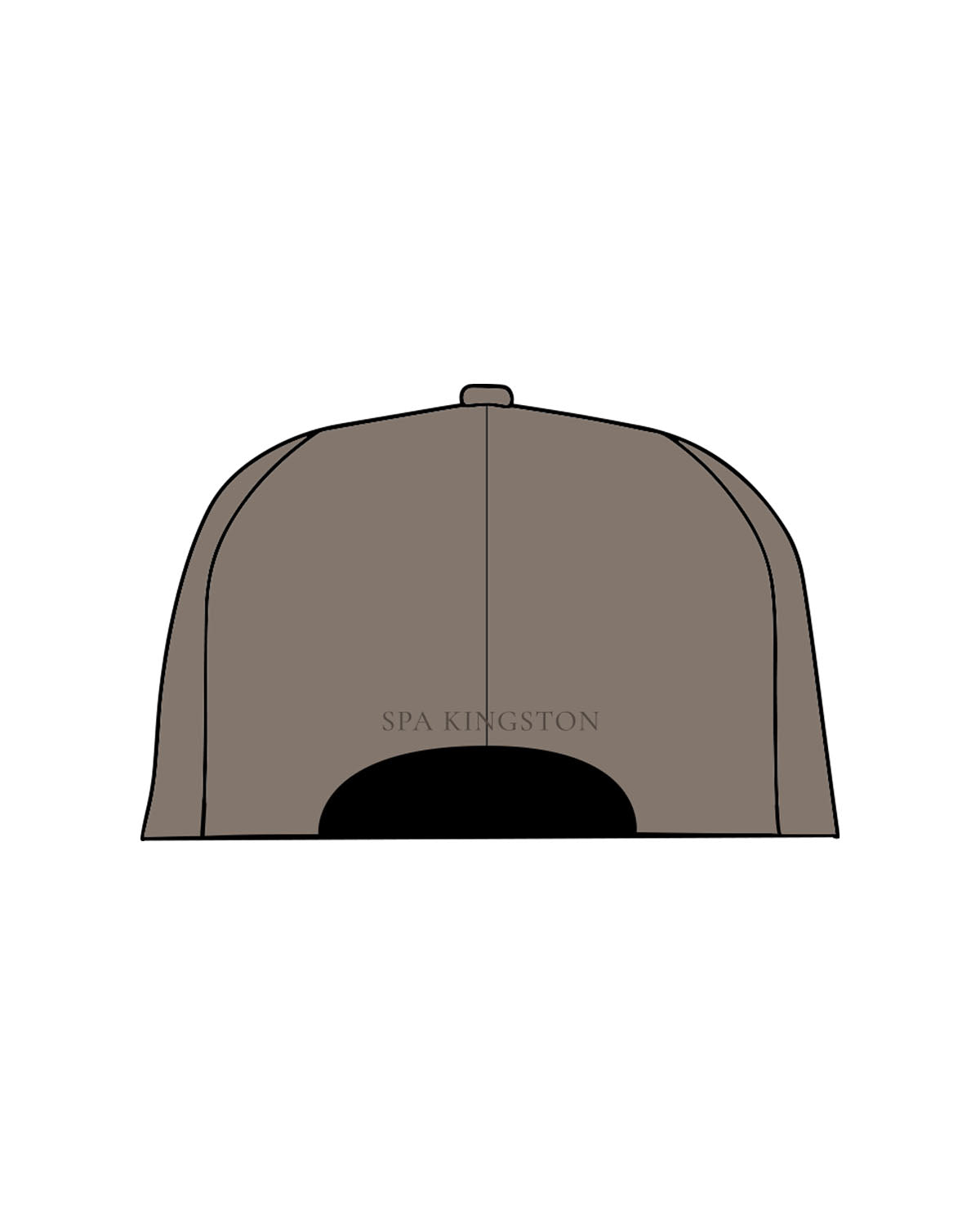 The Dad Hat - Olive - Spa Kingston - Center Crown & Back Panel - Embroidered - Tone on Tone