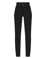 The Basic Legging - Black - Club Ready - Back Waistline - -Printed - White