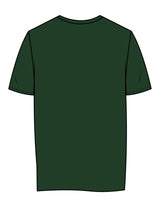 The Womens Tee - Forest - Marty's Matcha - Left Chest Round - Printed - Cream