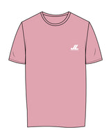 The Womens Tee - Bubblegum - JL Marketing - Left Chest - Printed - White