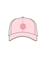 The Dad Hat - Pink - Pura - Center Crown - Embroidered - Full Color