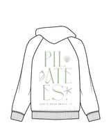 The Mens Classic Hoodie - White - Treadformer 30A - Chest Stacked - Back Stacked - Full Color Printed