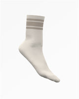 The Daily Pilates  Crew Sock - Off White