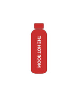 The Water Bottle - Red - The Hot Room - Center Vertical - Printed - White