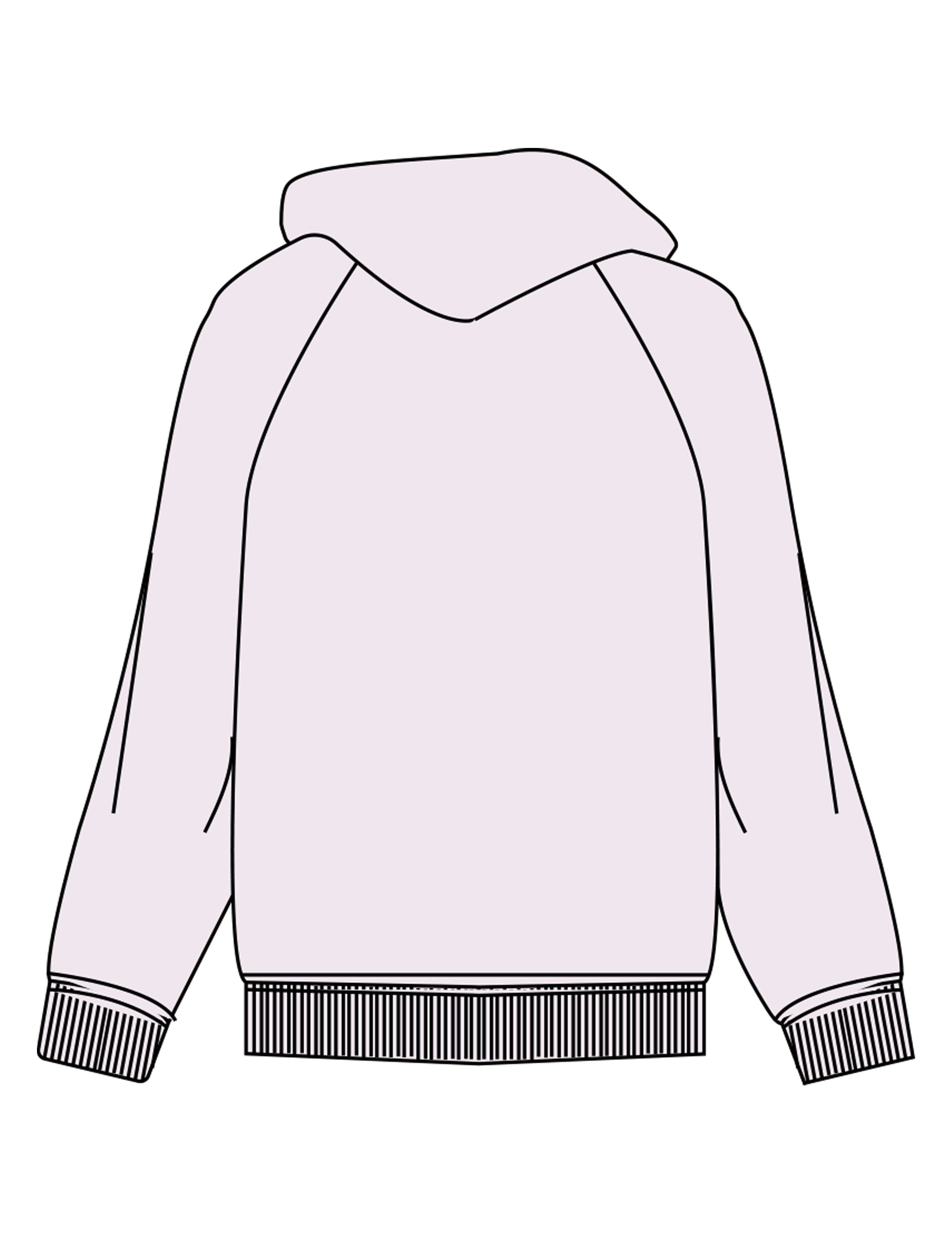 The Womens Hoodie - Orchid - SOUL YOGA - Left Chest - Embroidered - Tone on Tone
