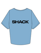The Crop Tee - Carolina - Sweatshack - Center Chest & Center Back - Printed - Black