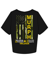 The Crop Tee - Black - Crossfit Trifecta - Center Chest & Full Back - Printed - Full Color